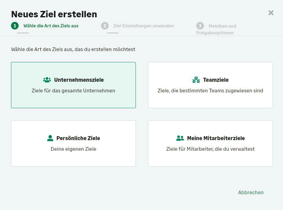 Sage HR screenshot sage hr performance ziele